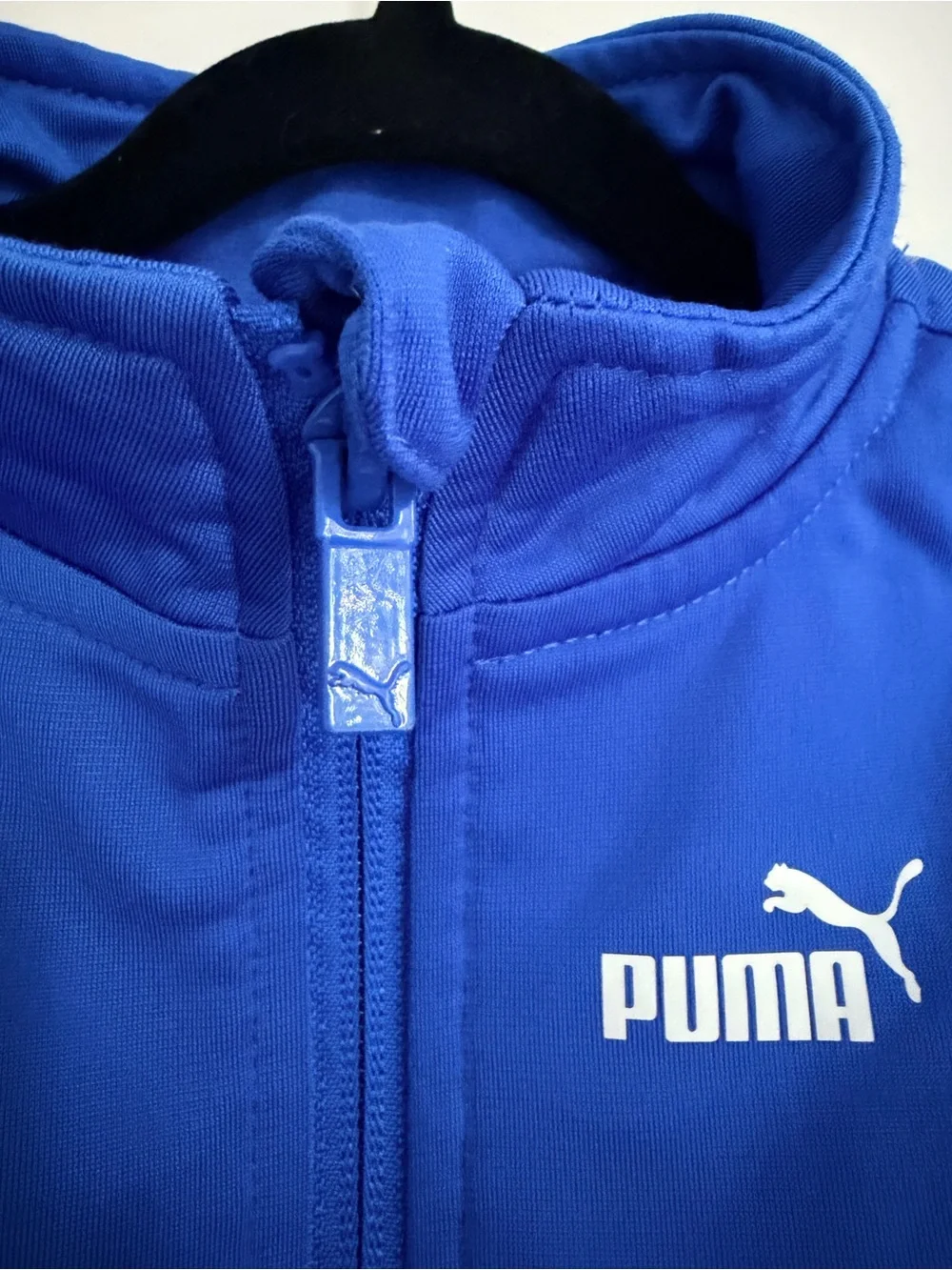 Puma Baby Blue & Navy Two-Piece Track Set
